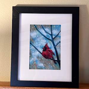 Snow Bird study by Hope Martin 