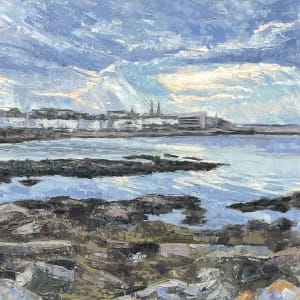 Dun Laoghaire, summer evening view from Sandycove by Zanya Dahl