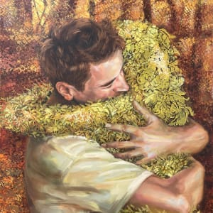 Living in Harmony Commission - Sandymount Hotel 60 x 80cm by Zanya Dahl