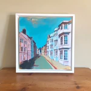 Townhouses at midday (Holywell Street, Oxford) by Camilla Dowse 