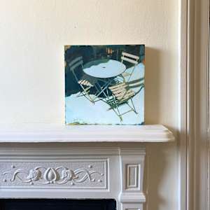 A table & three chairs by Camilla Dowse, Image 4.