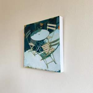 A table & three chairs by Camilla Dowse, Image 5.