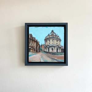 Radcliffe Square from St Mary's Passage, Oxford by Camilla Dowse  Image: Framing, ready to hang