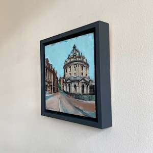 Radcliffe Square from St Mary's Passage, Oxford by Camilla Dowse  Image: Framing, ready to hang