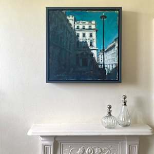 Waterloo Place towards Pall Mall, London by Camilla Dowse  Image: Framing, ready to hang