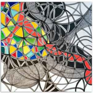 Abstract Mondrian by Alejandra Sieder