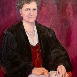 Portrait of Justice Florence Ellinwood Allen by Diane Powell