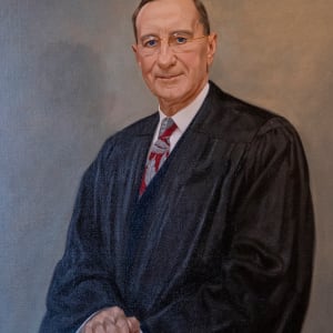 Portrait of Justice Howard L. Bevis by David Philip Wilson