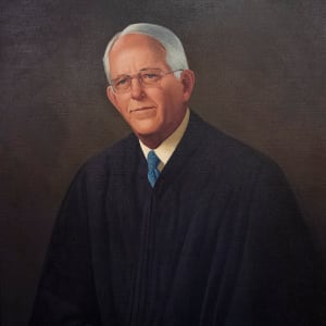 Portrait of Justice William Burbridge Brown by Robert Allen Gough