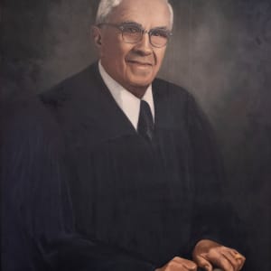 Portrait of Justice Paul M. Herbert by Tri-Village Studio