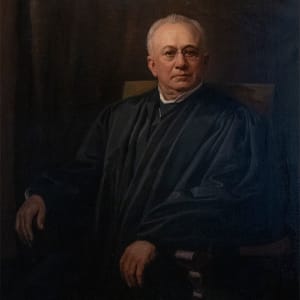 Portrait of Justice John A. Shauck by William J. Edmondson