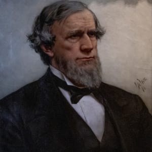 Portrait of Justice Allen G. Thurman by John Henry Witt