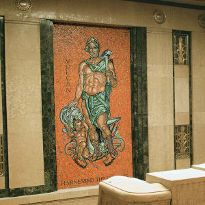 Elevator Lobby Mosaics by Rudolph Scheffler