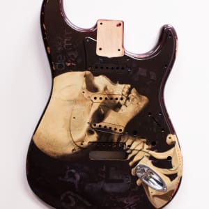 Skull Strat Fender by David Kassan