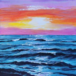 Hopeman Sunset by Lois Dubber, Image 1.