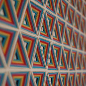 Triangles by Ruth Becker 