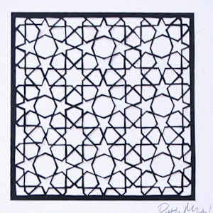 geometric silhouette by Ruth Becker 