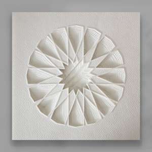 Sixteen pointed star by Ruth Becker