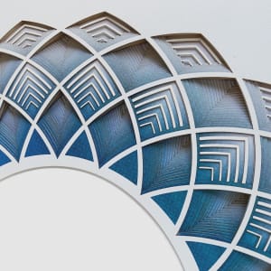Blue Lotus by Ruth Becker  Image: detail