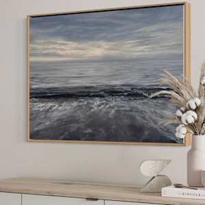 Just a Gray Beach Day by Ruth Becker 