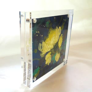 Arrival in 1" Acrylic Frame by Patty DelValle 