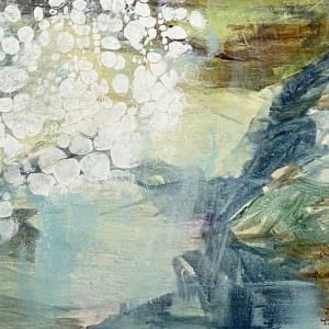 Juanita Bellavance, Back from the prairie, 2030, Acrylic on canvas, 36 x 36 inches 