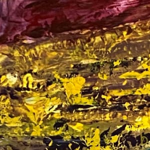 7 - Mini Source 10, From the Source portfolio, Acrylic on paper, 4 x 4 inches, Matted, Unframed 