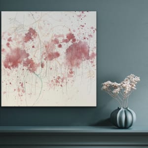 Juanita Bellavance, Variation 22: Cadenza/improv 4, From Variations on a theme portfolio, Acrylic on canvas, 24 x 24 inches 