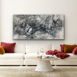 01-Legendary 6, 2022, Acrylic on canvas, 72 x 36 inches 