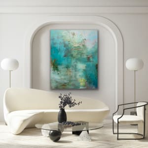 01a-Essence, 2020, Acrylic on canvas, 48 x 60 inches 