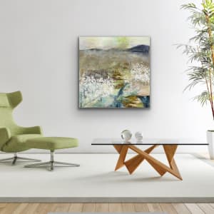 Juanita Bellavance, Back from the prairie, 2030, Acrylic on canvas, 36 x 36 inches 