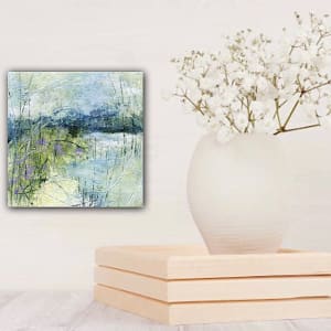 Whispers of the Lowcountry 2, From the 25 Days of Minis Portfolio, 2023, Acrylic on panel, 8 x 8 x 1.5 inches by Juanita 