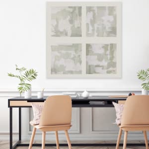 2a-Maze 1,2,3,4, 2022, Acrylic on canvas, 20 x 20 inches each 