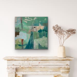 Juanita Bellavance, Into the hills 1, 2018, Acrylic, 24 x 24 inches 