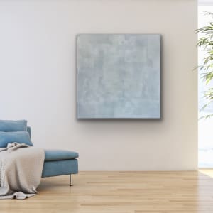Juanita Bellavance, Dancing in the rain, 2022, Acrylic on canvas, 36 x 36 inches 