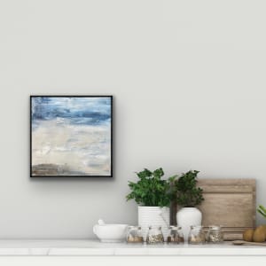 3-Sands of time, From the Chestatee River portfolio, 2021, 12 x 12 inches, Framed by Juanita 