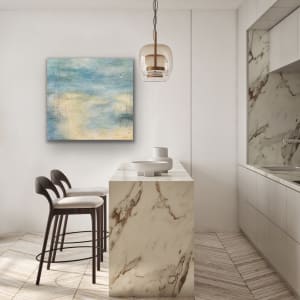 Blissful Moment, 2023, Acrylic on canvas, 48 x 48 inches by Juanita 