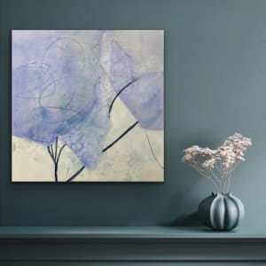 Juanita Bellavance, Variation 14, From Variations on a theme portfolio, Acrylic on canvas, 24 x 24 inches 