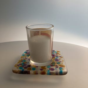 Memorial plate candle holder. #22 by Shayna Heller 