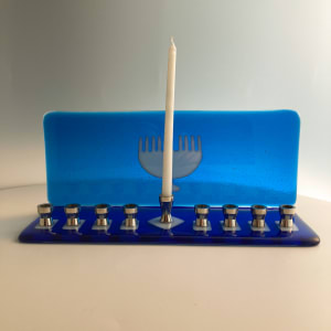 Menorah - Chanukiah by Shayna Heller 
