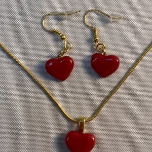 Pendant and earring set. #25, Image 2.