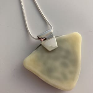 Fused glass pendant #230 by Shayna Heller 