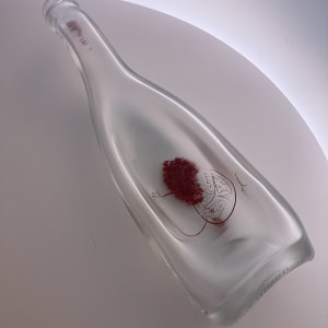 Upcycled Melted Wine Bottle #18 