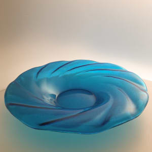 Blue Sky Swirl by Shayna Heller