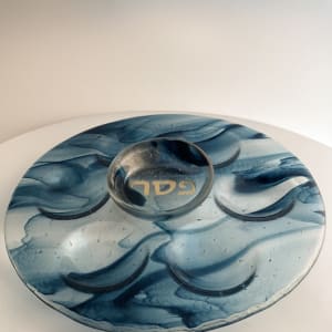 Small Dish #257 by Shayna Heller  Image: See matching Seder Plate #1789