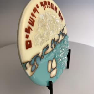 Custom Wedding Glass Art - Levine by Shayna Heller 