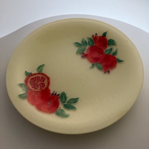 Serving Dish - Pomegranate by Shayna Heller 