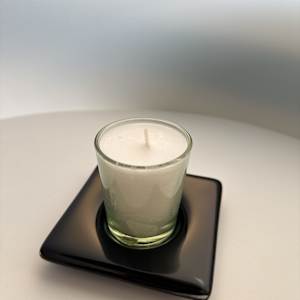 Memorial plate candle holder. #40 by Shayna Heller 