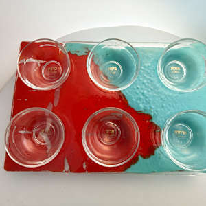 Seder Plate - Da'am by Shayna Heller, Image 4.