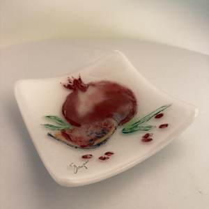 Pomegranate Dish - 5" by Shayna Heller